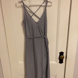 Midi striped dress